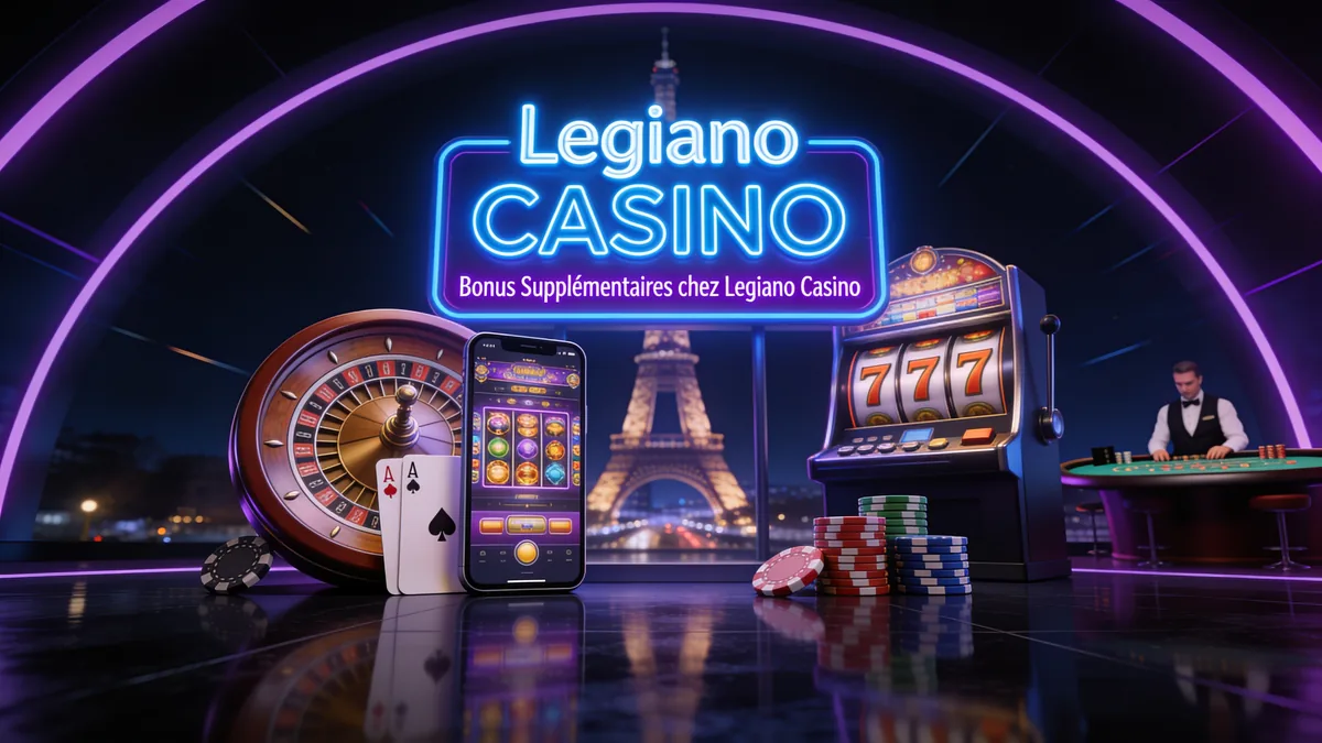 Bonus Supplémentaires chez Legiano Casino pour les joueurs en France