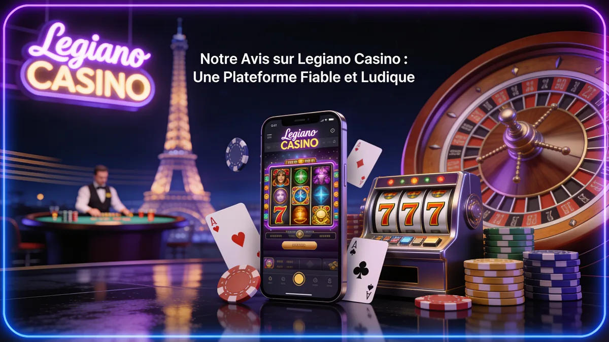 Notre Avis sur Legiano Casino : Une Plateforme Fiable et Ludique — legiano casino en France